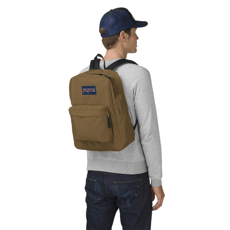 Jansport Superbreak Carpenter Brown School Bags Yarntons Free