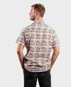 Michel Rouen Shirt S/S Cotton Surfboard Print