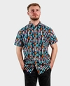 Michel Rouen Shirt S/S Cotton Surfboard Print