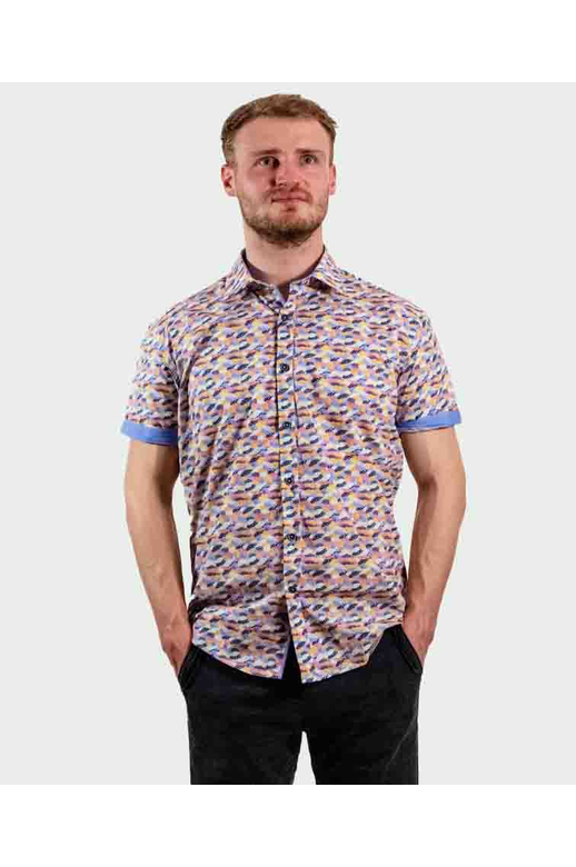 T&R Shirt S/S Barra Print