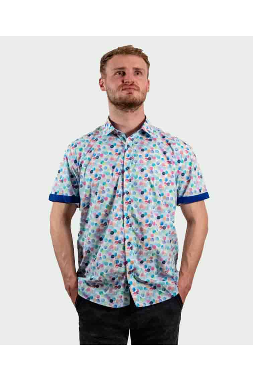 T&R Shirt S/S Spot Print