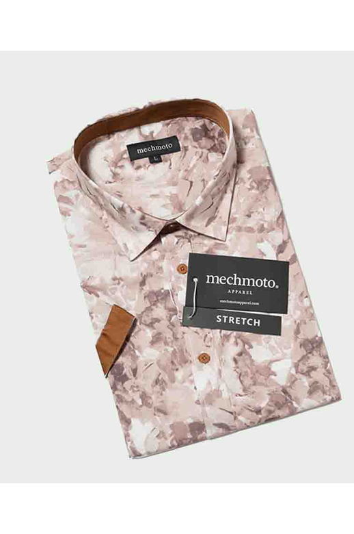 Mechmoto Shirt S/S Faded Print