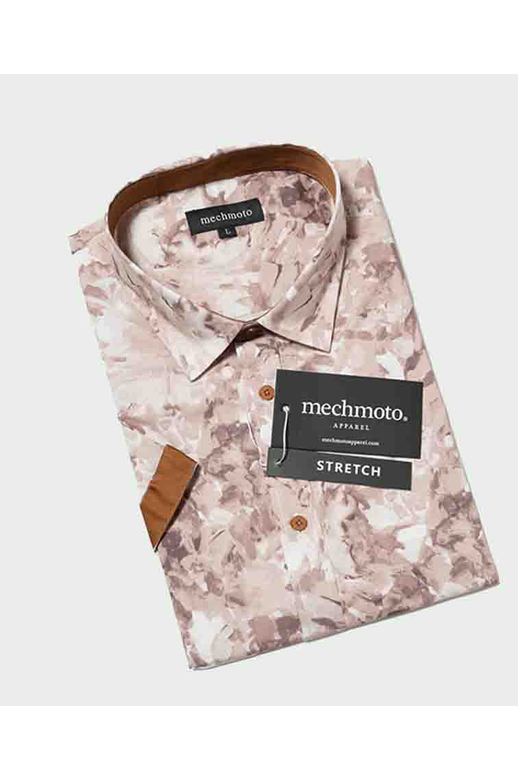 Mechmoto Shirt S/S Faded Print