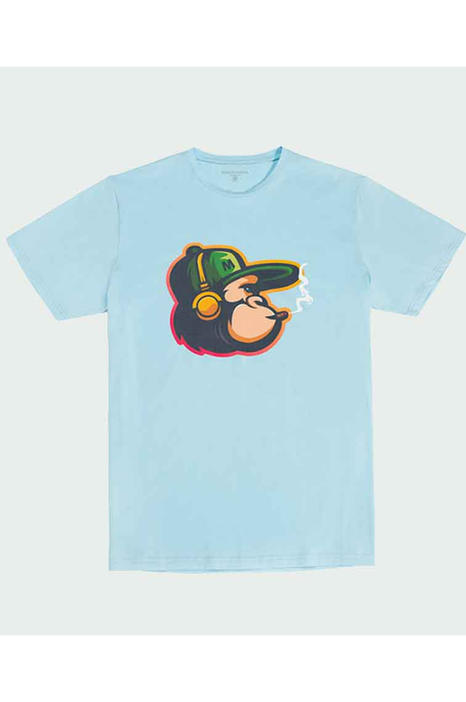Mechmoto T-Shirt Smoking Monkey