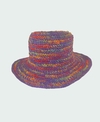 Sababa Crochet Rainbow Purple Base Large Brim