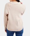 Elm Knit Maple Open Collar