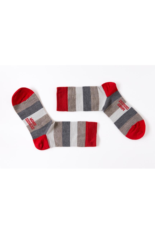 Munro God Socks Moscow Red