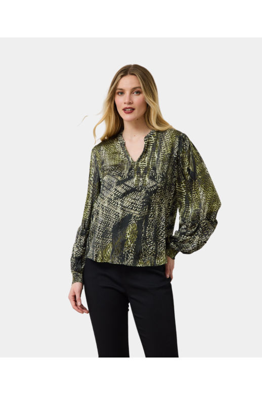 Newport Blouse Freya Viscose Satin