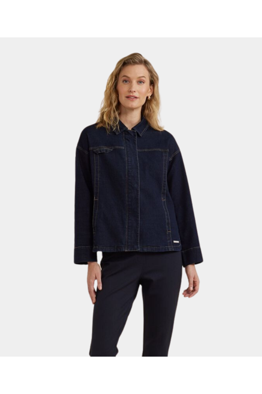 Yarra Trail Jacket Cropped Denim