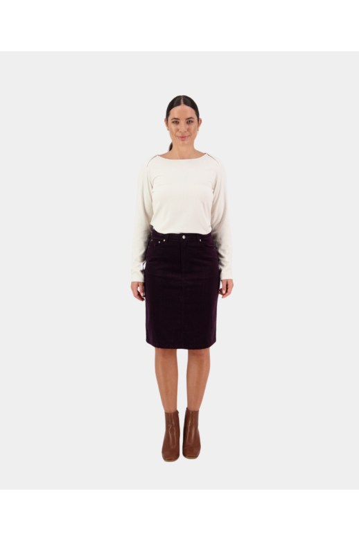 Vassalli Skirt Pinwale Cord