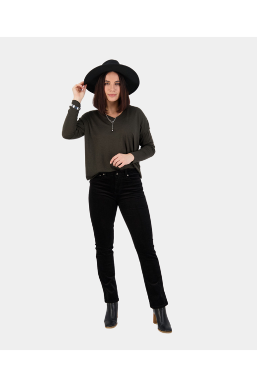 Vassalli Pants Arch Cord Straight Leg Full Length