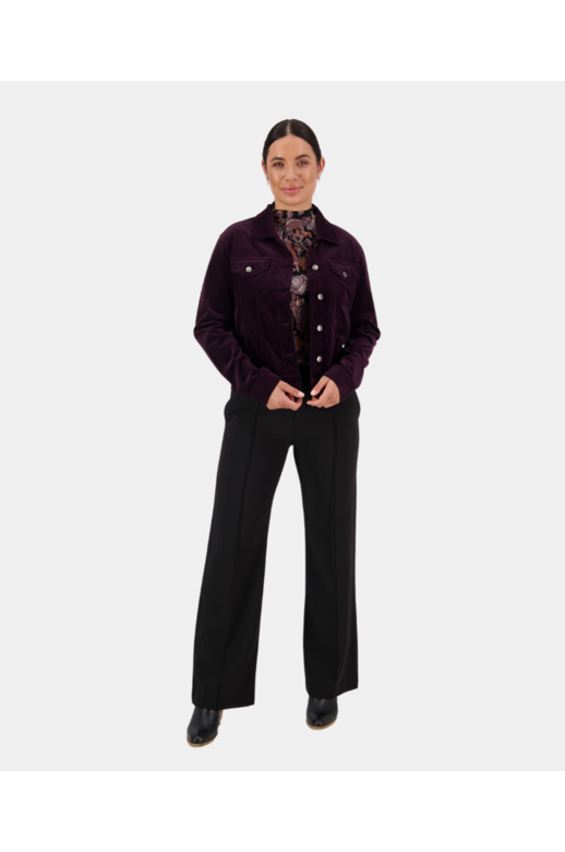 Vassalli Jacket Pinwale Cord Denim