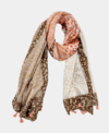 Threadz Scarf Floral Tassel