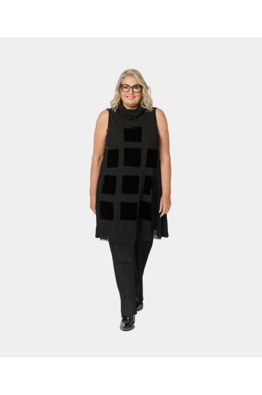 Clarity Dress Tunic Sophia Cowl Neck 