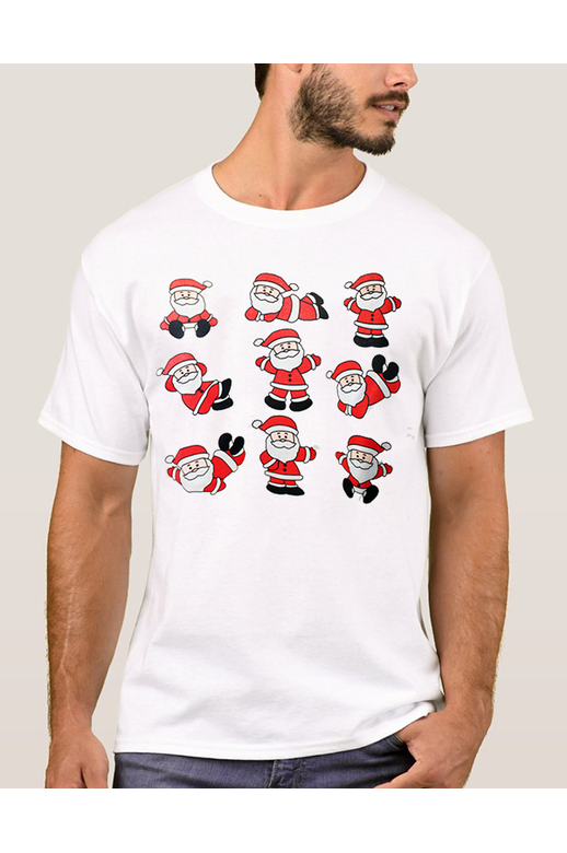 Devo Tees Mens Santa Tee