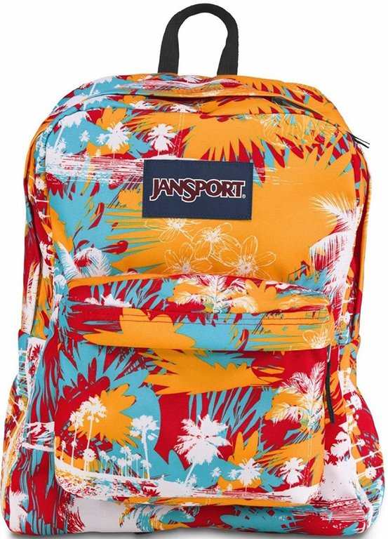 Jansport Superbreak High Risk Red Shore Break School Bags