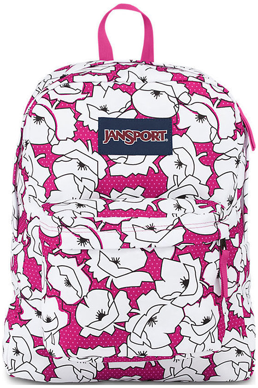 Jansport Superbreak - Cyber Pink Bloc