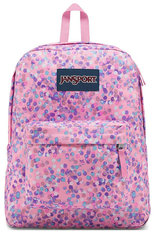 Jansport Superbreak - Pink Sparkle Dot