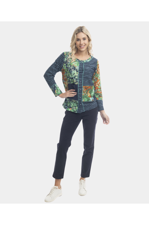Orientique Cardigan Patch Vivaldi