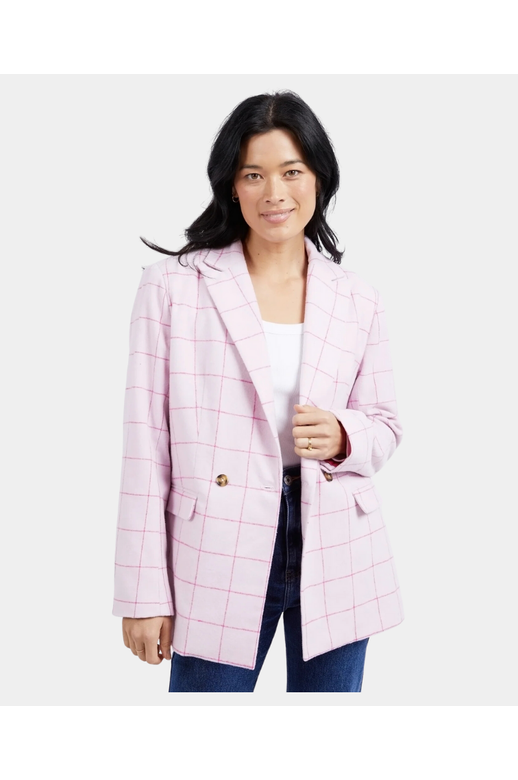Elm Blazer Tansy Check