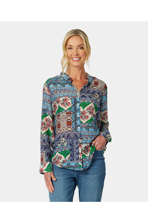 Gordon Smith Shirt Paddington Print