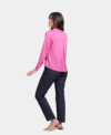 Foil Cardigan Merino Pleat Back