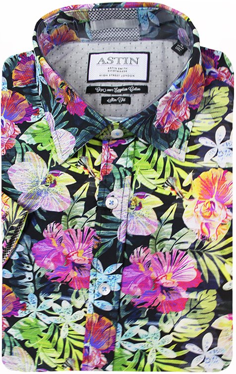 Astin Shirt S/S Cane Print - Brands-Mens : Yarntons | New Zealand’s ...