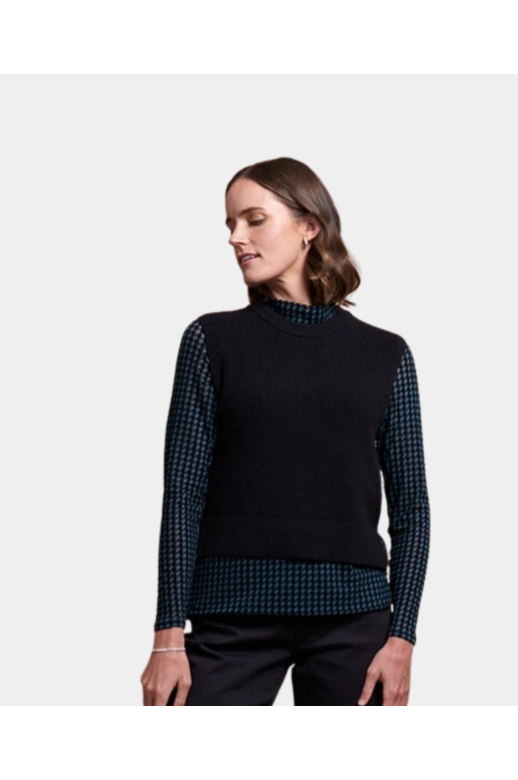 Memo Popover Sleeveless Ribbed Side