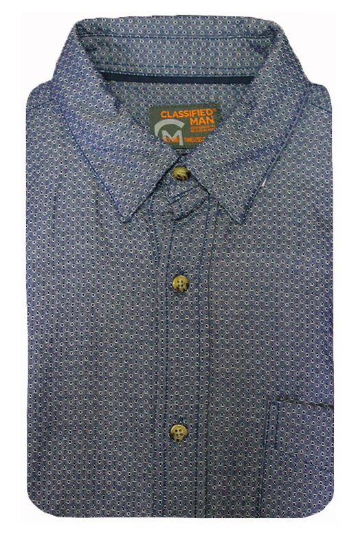 Classified Man Shirt S/S Jacquard