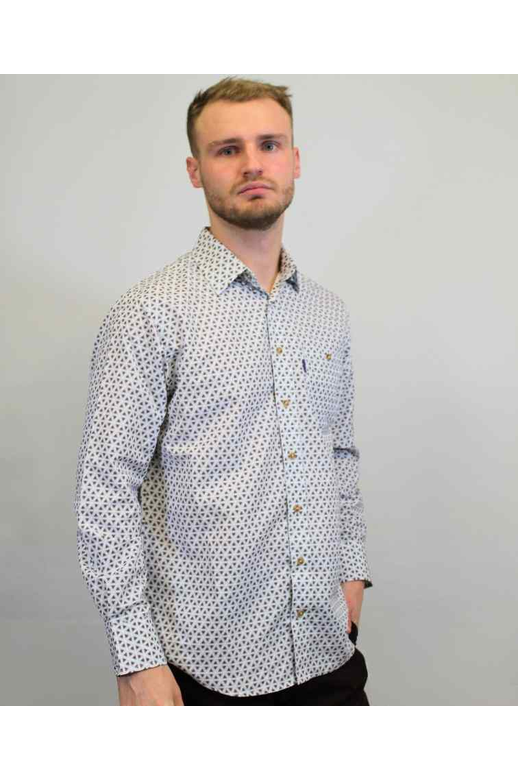 Portobello Rd Shirt L/S Triangle Print