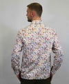 Astin Shirt L/S Paris Satin Print