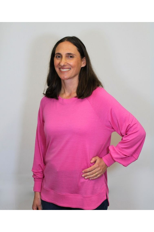 Foil Jumper Merino Scoop Hem