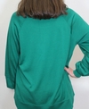 Foil Jumper Merino Scoop Hem