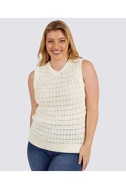 Elm Knit Vest Janey