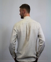 Mechmoto Shirt L/S Linen Mandarin Collar
