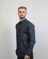 Mechmoto Shirt L/S Stretch Mini Floral Print