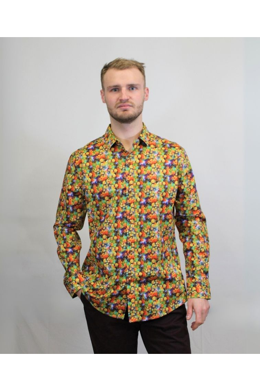Mechmoto Shirt L/S Stretch Multi Box Pleat
