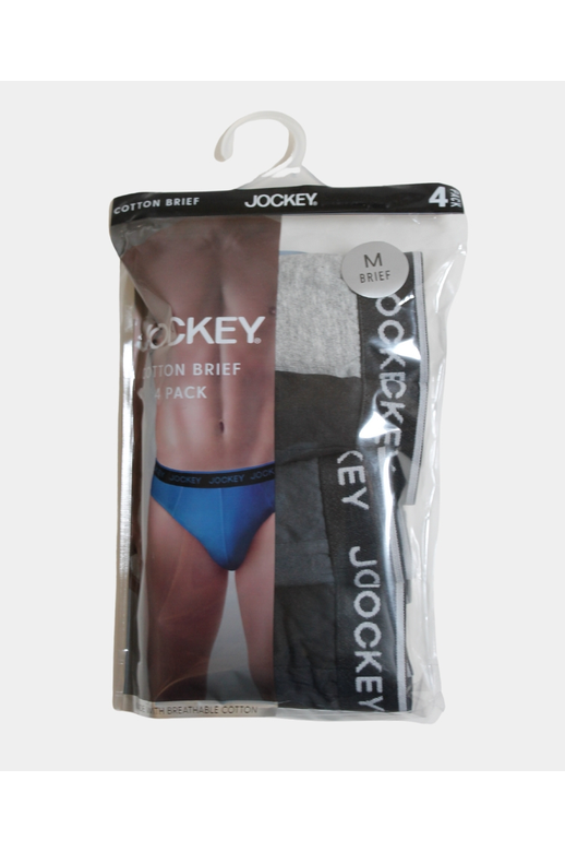 Jockey Brief Attached Elastic 4pk