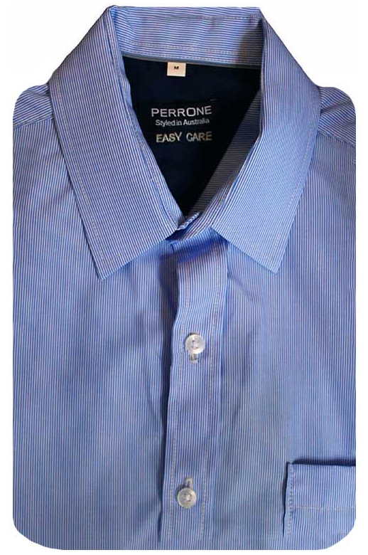 Perrone Shirt S/S Fine Stripe 