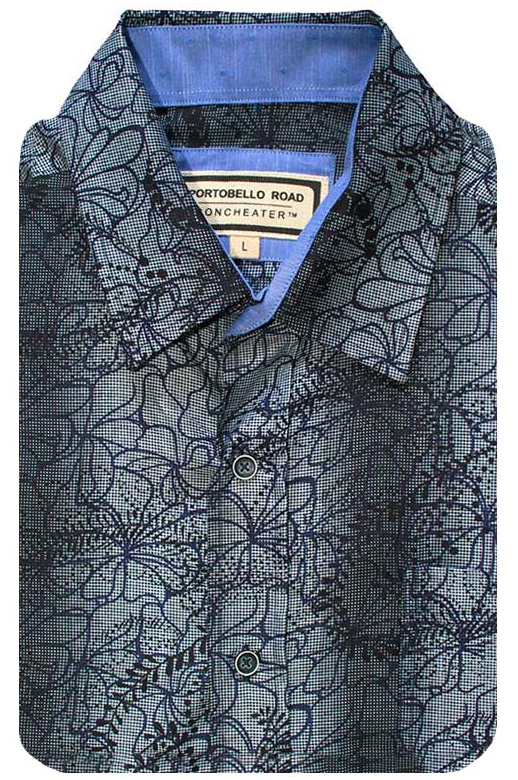 Portobello Shirt S/S Floral Print