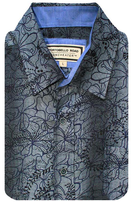 Portobello Shirt S/S Floral Print