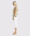 Orientique Top Rolled Neckline Algarve