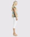 Orientique Top Rolled Neckline Algarve