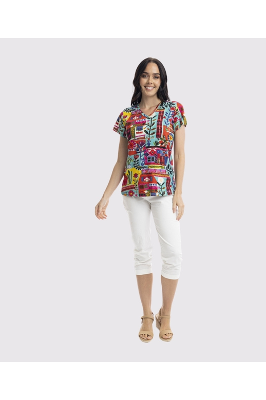 Orientique T-Shirt V-Neck