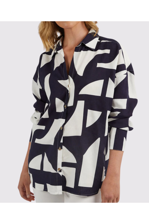 Elm Shirt Dali Abstract