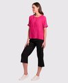 Oh Three Top Rib Trim Step Hem