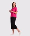 Oh Three Top Rib Trim Step Hem