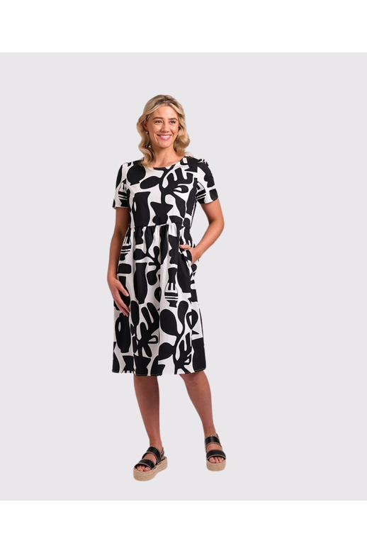 Oh Three Dress Keyhole Back Detail