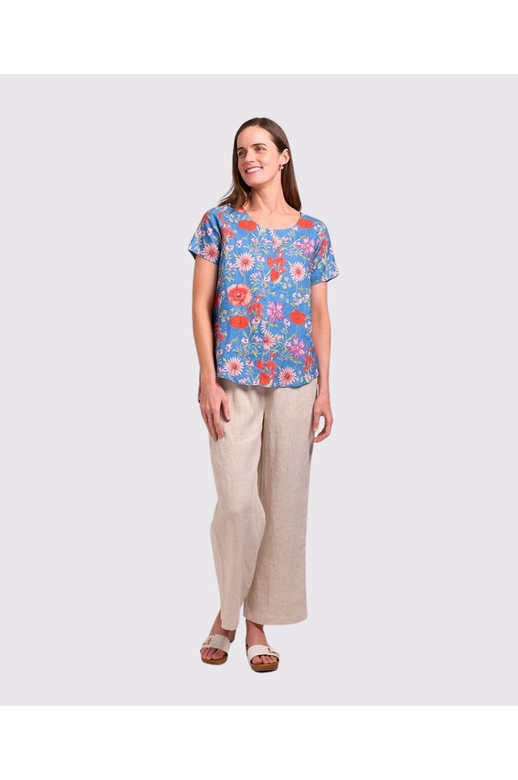Oh Three Trousers Pull On Wide Leg
