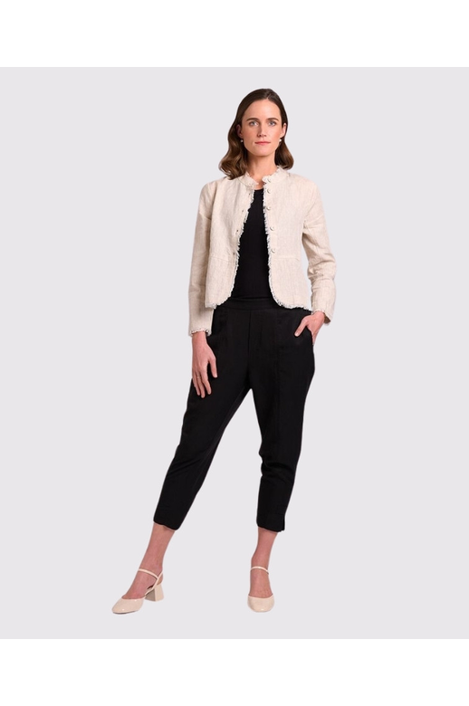 Foil Jacket Fringe Festival Linen